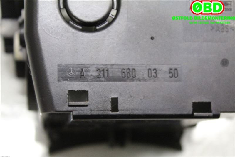 Innredning pakke til Mercedes E-Klasse 2006-2009 (Fase 2) (W211) (W211) (MERCEDES|A 211 680 03 50||2116800350)