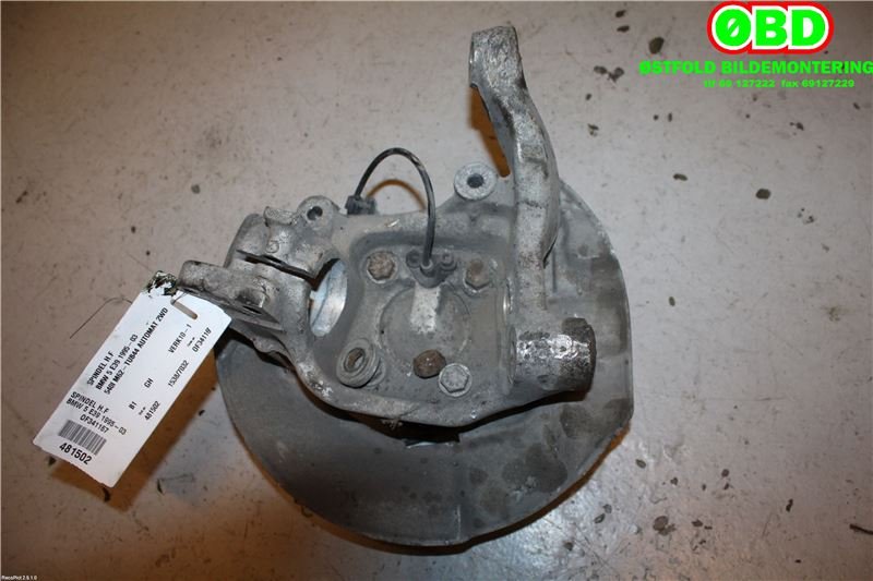 Hjulspindel høyre foran til BMW 5-Serie 1996-2003 (E39) (E39) (BMW|31 21 1 096 496|)