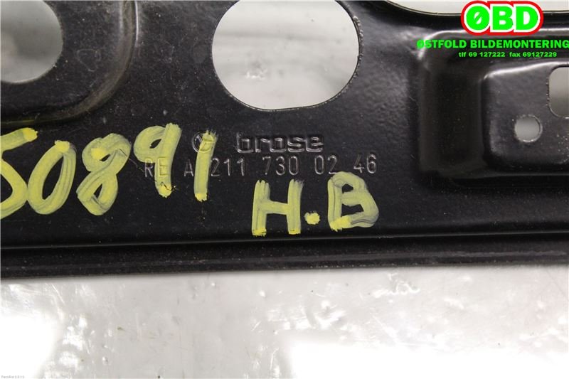 Ruteheis høyre bak til Mercedes E-Klasse 2002-2006 (Fase 1) (W211) (W211) (MERCEDES|A 211 730 04 46||2117300246)