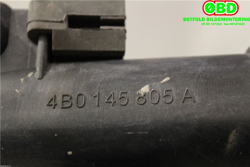 Intercooler til Audi A6 2001-2004 (Type II, Fase 2) (C5) (C5) (AUDI|4B0 145 805 A||4B0145805A)