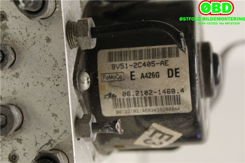 ABS sentral til Ford Fiesta 2008-2012 (Type VI, Fase 1)  (FORD|1715773|)