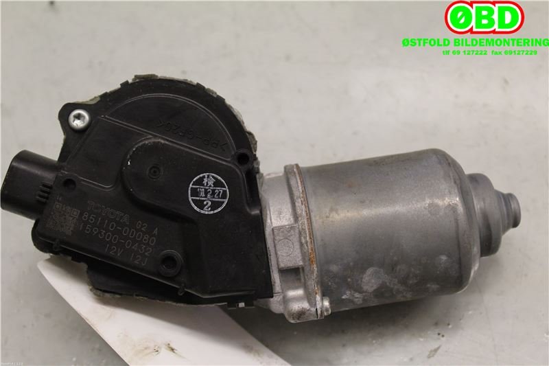 Viskermotor frontrute til Toyota Yaris 2006-2009 (Type II, Fase 1) (TOYOTA|851100D080|1593000432)