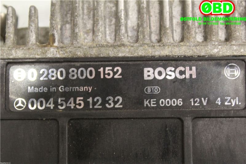 Styreenhet motor til Mercedes 124 1986-1995 (W124) (W124) (A 004 545 12 32||0045451232)