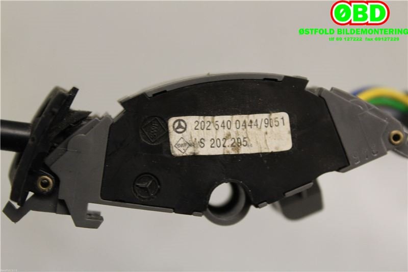 Bryter cruise control til Mercedes E-Klasse 1995-2000 (Fase 1) (W210) (W210) (A 202 540 04 44||2025400444)
