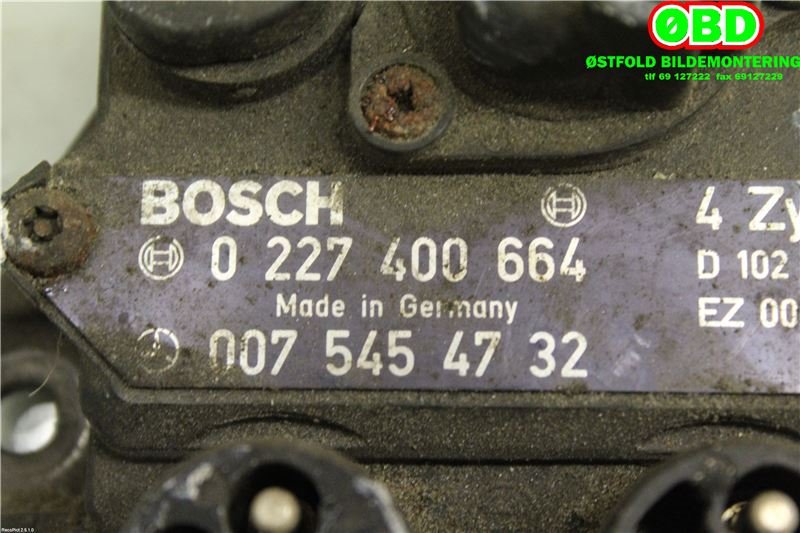 Styreenhet tenning til Mercedes 124 1986-1995 (W124) (W124) (A 007 545 47 32||0075454732)