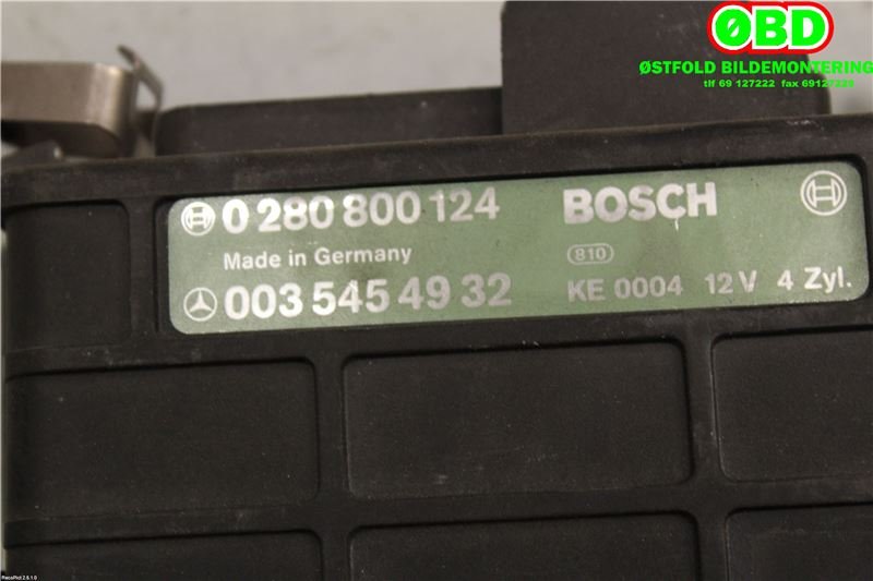Styreenhet motor til Mercedes 124 1986-1995 (W124) (W124) (A 003 545 49 32||0035454932)