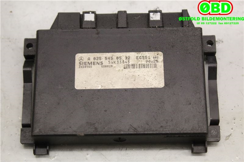 Styreenhet girkasse til Mercedes E-Klasse 1995-2000 (Fase 1) (W210) (W210) (A 025 545 05 32||0255450532)