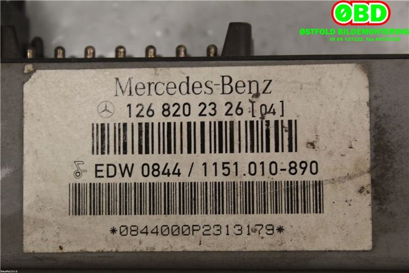 Styreenhet diverse til Mercedes 124 1986-1995 (W124) (W124) (A 126 820 23 26||1268202326)