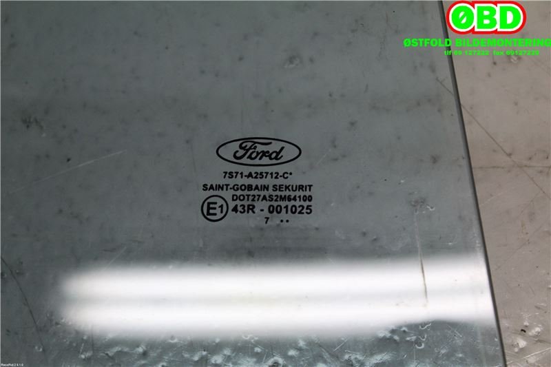Siderute høyre bak til Ford Mondeo 2007-2010 (Type IV, Fase 1)  (FORD|1504241||7S71A25712C)