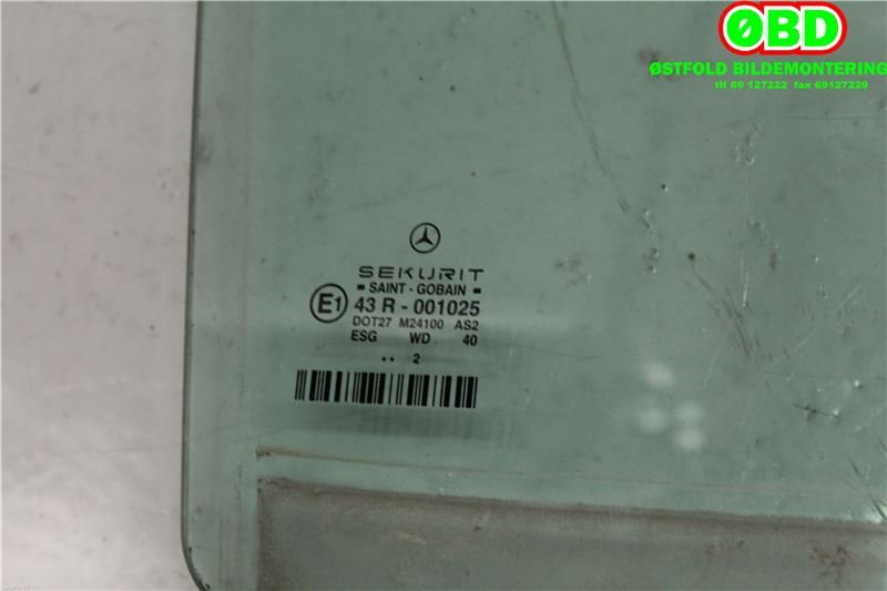 Siderute høyre bak til Mercedes E-Klasse 2002-2006 (Fase 1) (W211) (W211) (MERCEDES|A 211 735 02 10|)