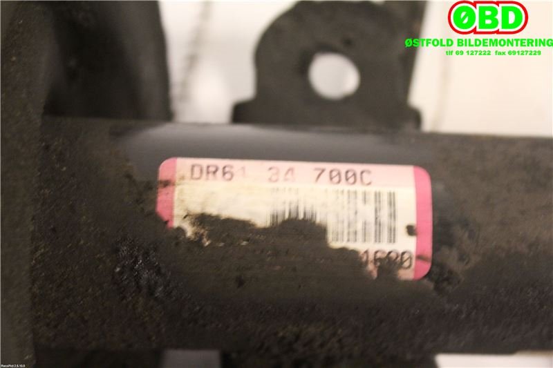 Fjærbein høyre foran til Mazda 2 2011-2014 (Type II, Fase 2) (MAZDA|DR6134700C|)