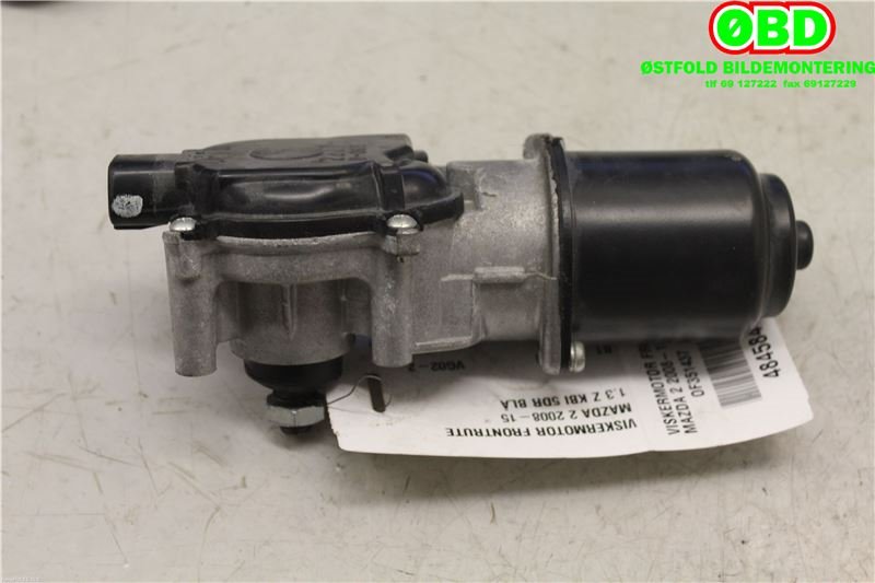 Viskermotor frontrute til Mazda 2 2011-2014 (Type II, Fase 2)  (MAZDA|DF7167340A|)