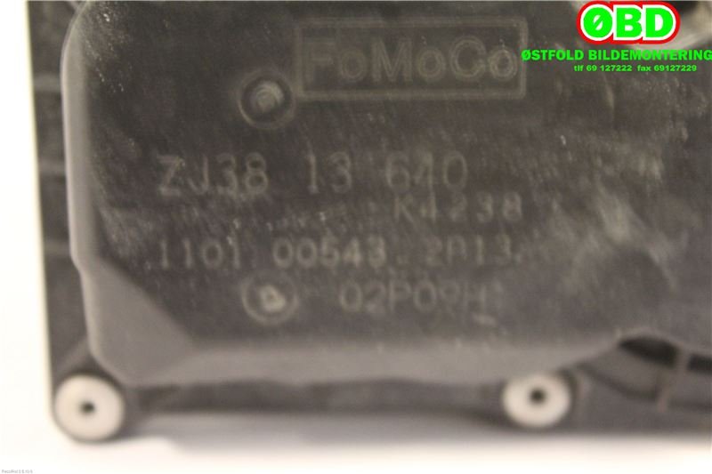Spjeldhus til Mazda 2 2011-2014 (Type II, Fase 2)  (MAZDA|ZJ3813640|)
