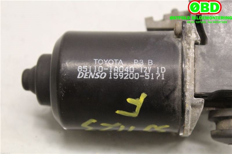 Viskermotor frontrute til Toyota Corolla 2002-2007  (TOYOTA|851101A040|8511035290)