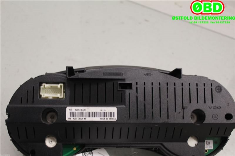 Instrumentpanel til Mercedes R-Klasse 2006-2013 (W251) (W251) (MERCEDES|A 251 540 26 48||2515402648)