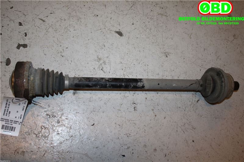 Drivaksel høyre bak til Audi A8 2003-2010 (Type II) (AUDI|4E0 501 203 D|4E0 501 203 DX|)