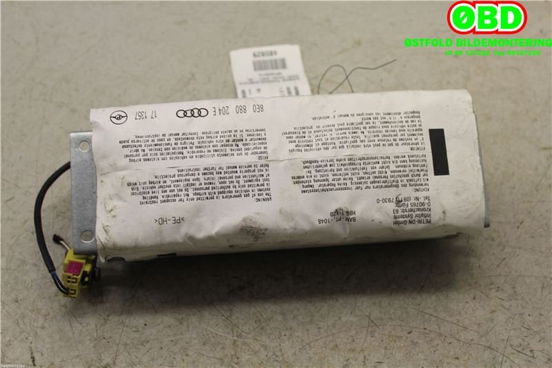 Airbag passasjer til Audi A4 2001-2004 (Type II) (B6) (B6) (AUDI|8E0880204E|)