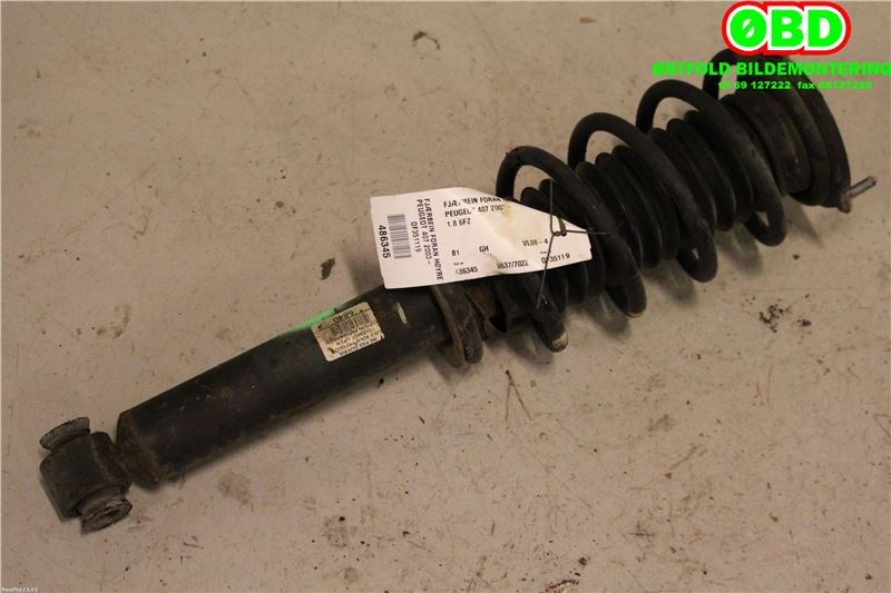 Fjærbein høyre foran til Peugeot 407 2004-2010 (PEUGEOT|5202NZ|)