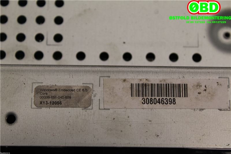 Bilstereo til Chevrolet Trax 2013-2014  (CHEVROLET (KR)|94531782||95382592)