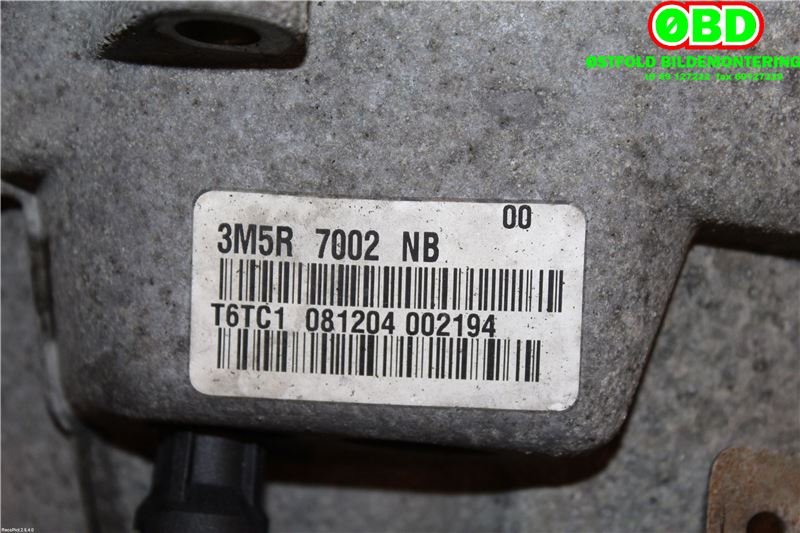 Girkasse manuell til Ford C-Max 2003-2007 (Type I, Fase 1) (FORD|2014875||3M5R7002NB)