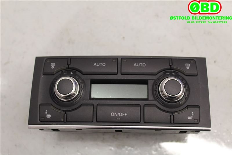 Varmeapparat betjening til Audi A8 2003-2010 (Type II) (AUDI|4E0 919 158 D||4E0919158D)