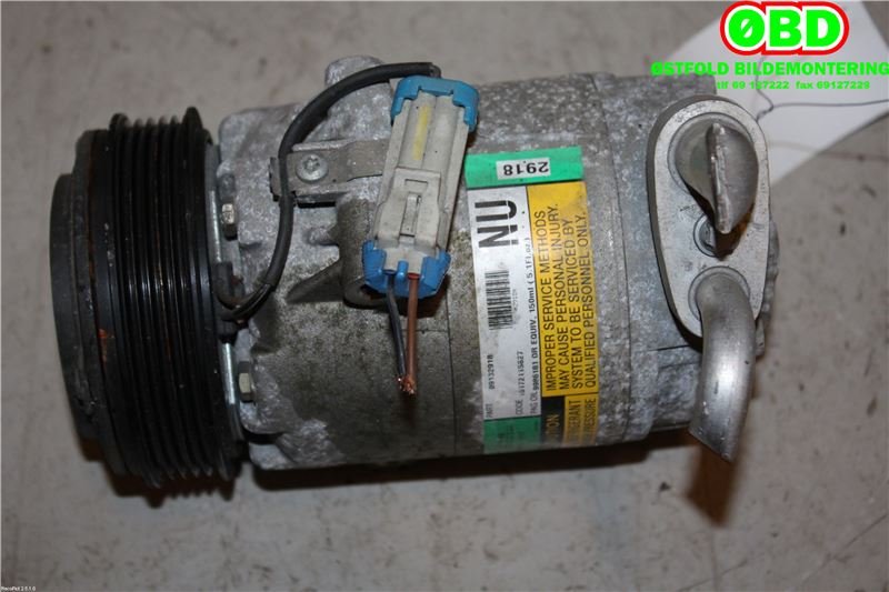 Aircondition kompressor til Opel Corsa C 2000-2006 (OPEL|9132918|1854119|)