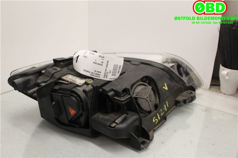 Frontlykt venstre halogen til Audi Q7 2006-2010 (Type I, Fase 1)  (4L0 941 029 A||4L0941003A)