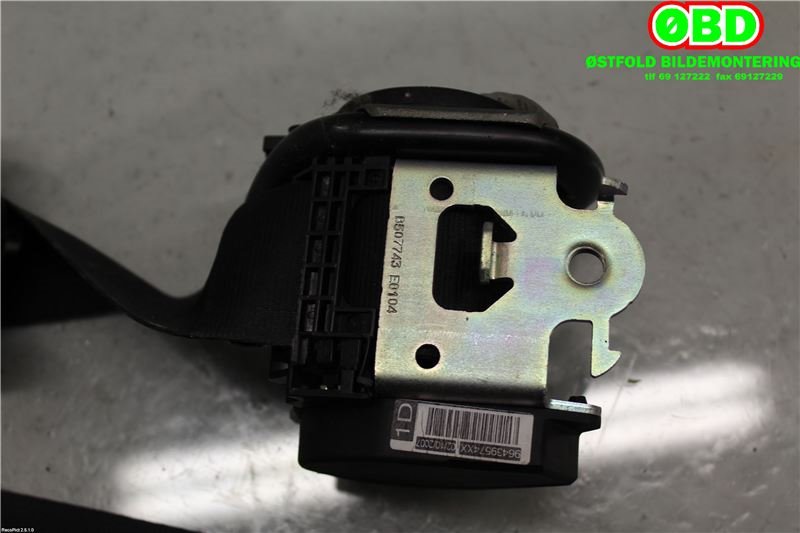 Airbag beltestrammer til Peugeot 407 2004-2010  (PEUGEOT|8974HH||96439574XX)