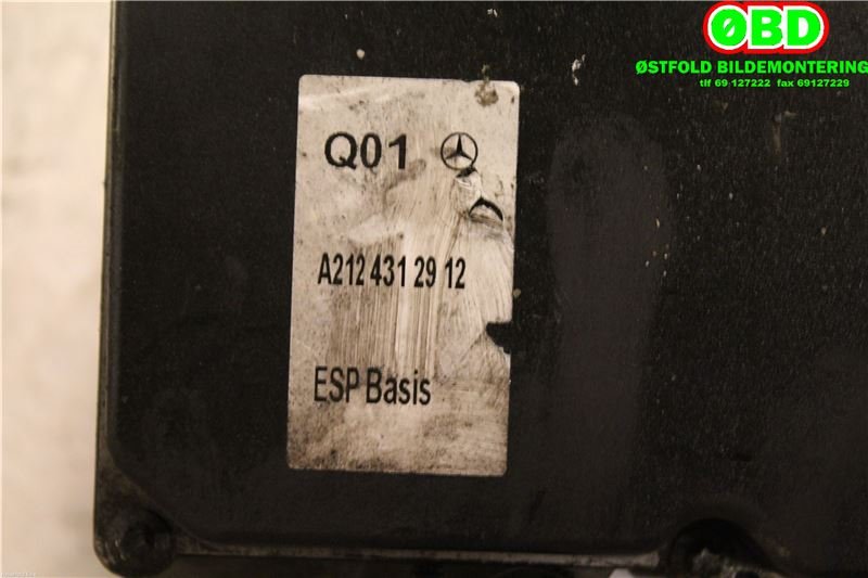 ABS sentral til Mercedes E-Klasse 2009-2013 (Fase 1) (W212) (W212) (MERCEDES|A 212 431 30 12|)