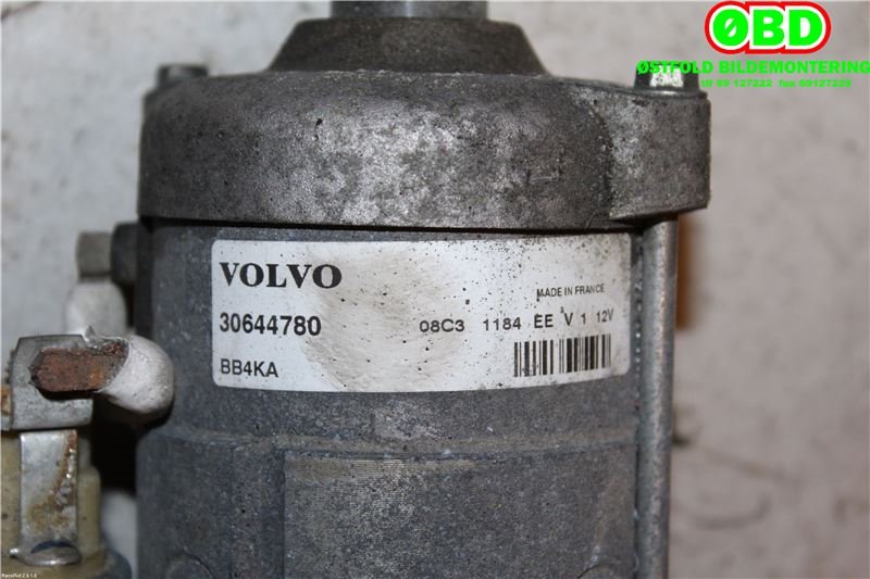 Starter diesel til Volvo V60 2010-2013 (Type I, Fase 1)  (VOLVO|36001683||30644780)