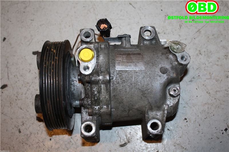 Aircondition kompressor til Nissan Navara 2005-2010 (Fase 1) (D40) (D40) (NISSAN|92600EB40B|)