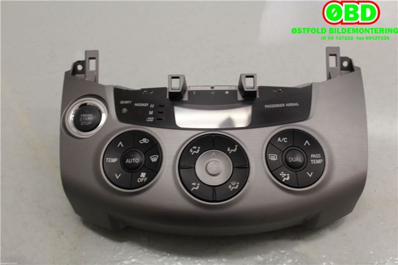 Varmeapparat betjening til Toyota RAV4 2006-2009 (Type III, Fase 1) (TOYOTA|5590042250|)