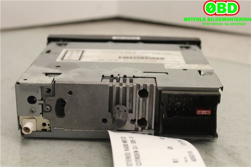 Bilstereo til Citroën C4 2004-2011 (Type I)  (1.6 HDI 9HZ|6564RH|6579PC|)