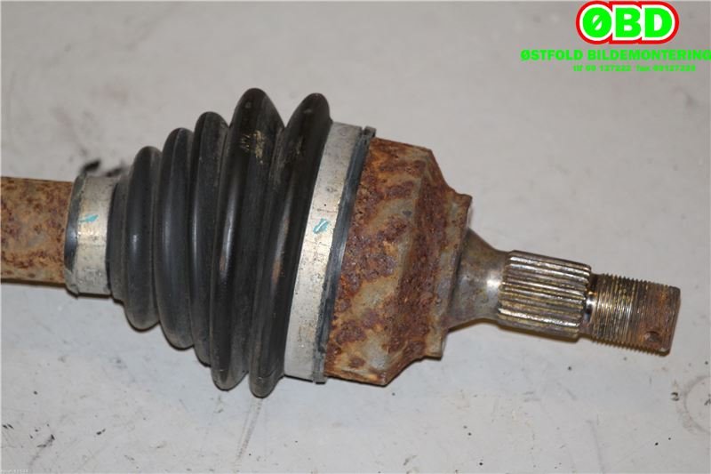 Drivaksel høyre foran til Citroën C4 2004-2011 (Type I)  (1.6 HDI 9HZ|9812781280|)