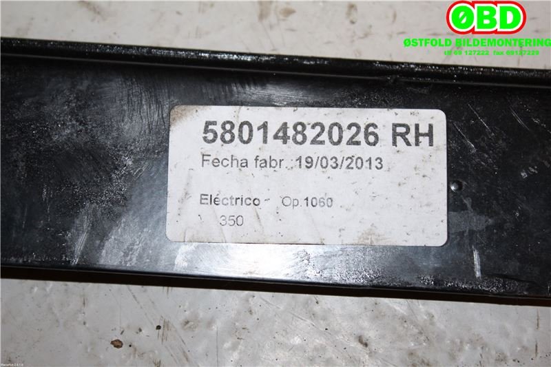 Ruteheis høyre foran til Iveco Daily 2011-2014 (Type V)  (IVECO|5801482026|)