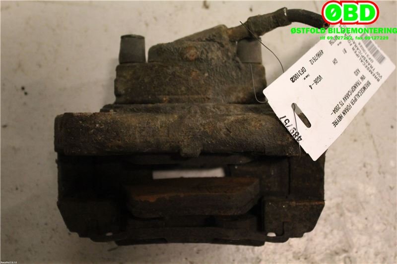 Bremsecaliper høyre foran til VW Transporter / Caravelle 2003-2009 (Fase 1) (T5) (T5) (VOLKSWAGEN TRANSPORTER TDI|7L6 615 124 F|7H0 615 124 C|)