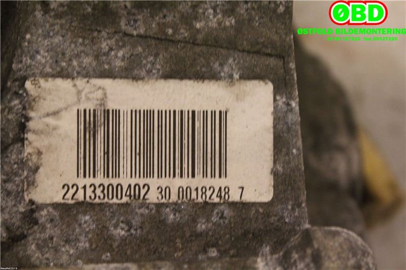 Kardang til Mercedes S-Klasse 2005-2013 (W221) (W221) (MERCEDES|A 221 330 04 02|A 221 330 87 00|2213300402)