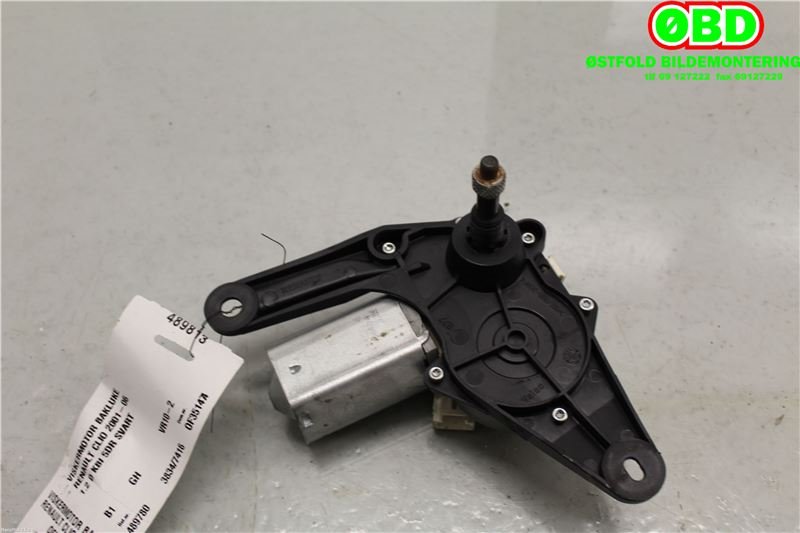 Viskermotor bakrute til Renault Clio 2001-2006 (Type II, Fase 2)  (RENAULT|8200071214|)