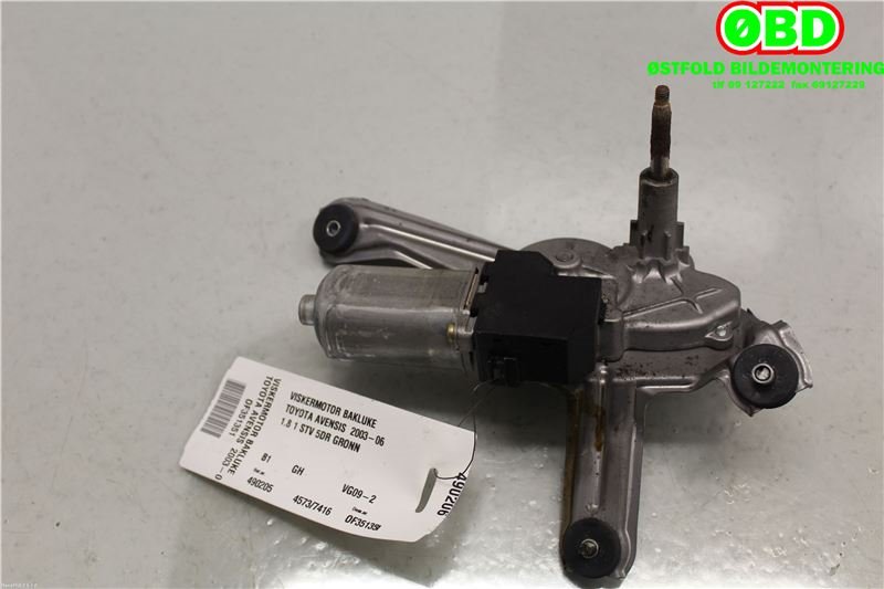 Viskermotor bakrute til Toyota Avensis 2003-2008 (Type II)  (TOYOTA|8513005100|2596000103)