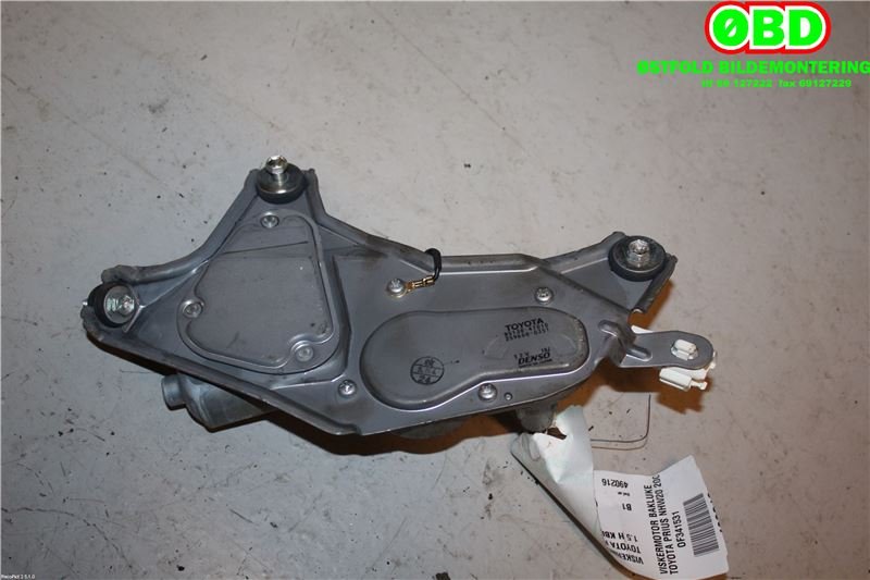 Viskermotor bakrute til Toyota Prius 2004-2009 (Type II) (COMBI) (COMBI) (TOYOTA|8513047010|2596000351)