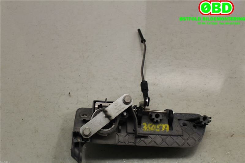 Bakluke/bakdør håndtak til VW Caddy 2010-2015 (Type III, Fase 2)  (VOLKSWAGEN|2K0 827 565 J|)