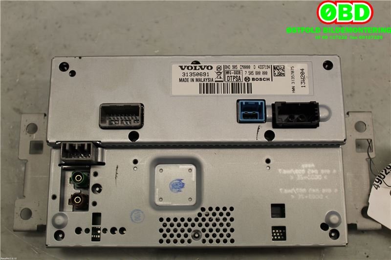 Instrument kjørecomputer til Volvo XC60 2014-2017 (Type I, Fase 2)  (VOLVO|36050609||31350691)