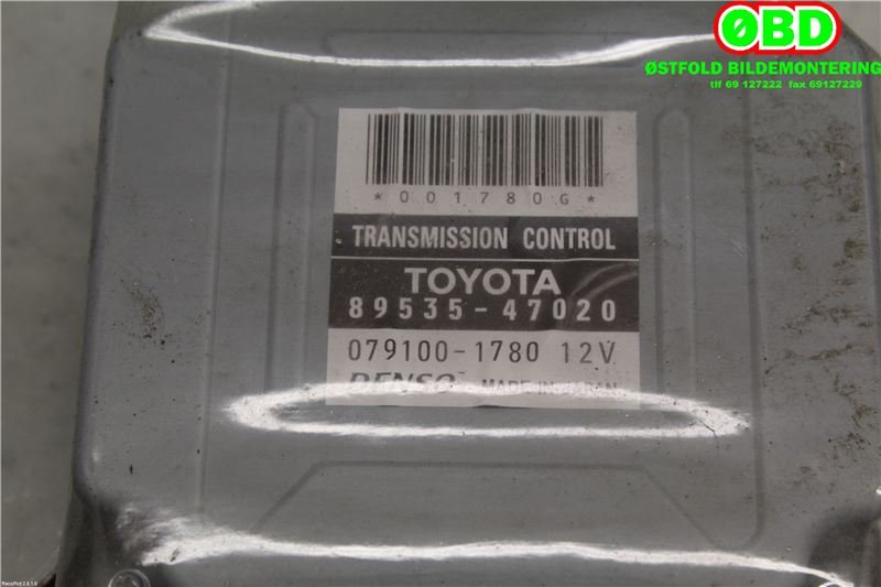 Styreenhet girkasse til Toyota Prius 2004-2009 (Type II) (COMBI) (COMBI) (TOYOTA|8953547020|)