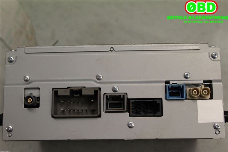 Bilstereo CD-veksler til Volvo V60 2010-2013 (Type I, Fase 1)  (VOLVO|36050606|AF6N18C815CC|31357214AA)
