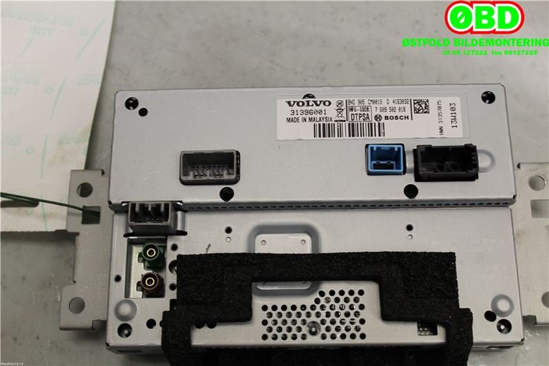 Instrument kjørecomputer til Volvo V60 2010-2013 (Type I, Fase 1)  (VOLVO||31396001)