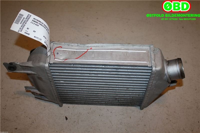 Intercooler til Subaru Forester 2008-2013 (Type III)  (SUBARU|21821AA050|)