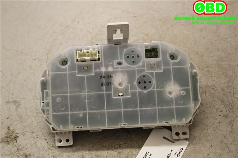 Instrumentpanel til Mazda 2 2007-2010 (Type II, Fase 1)  (MAZDA|)