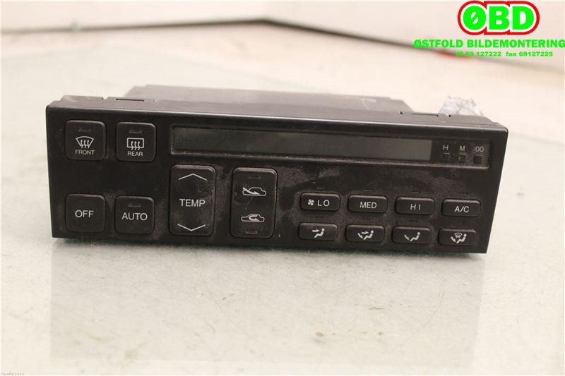 Varmeapparat betjening til Lexus LS, 1988-1992 (Type I) (XF10) (XF10) (LEXUS|5590250060)
