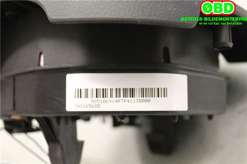 Airbag rattpute til Opel Movano 2010-->>  (OPEL|95513733|4406222|)