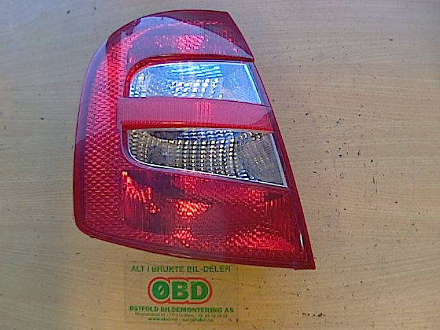 Baklykt venstre til Škoda Fabia 2000-2007 (Type I) (SKODA|6Y6 945 111 B|)